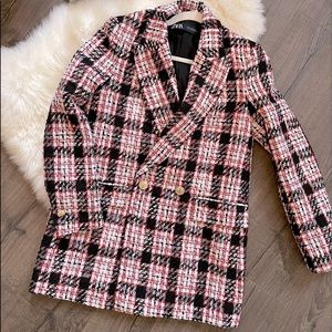 ZARA OVERSIZED BLAZER XS